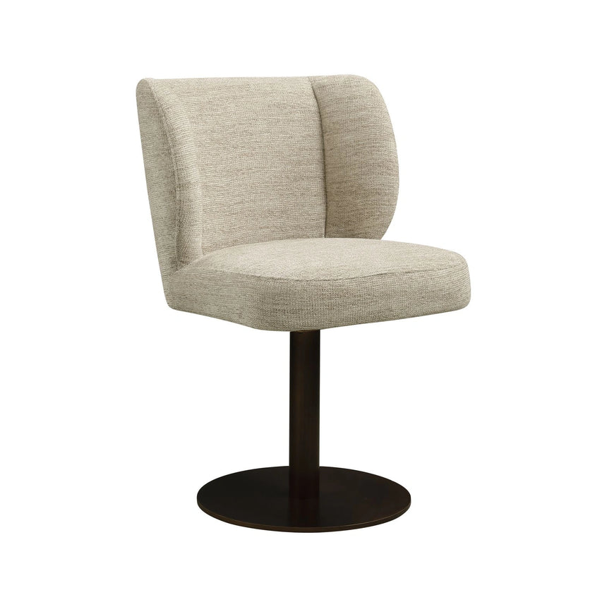 Drehbarer Essstuhl Fiona in natural softweave von Richmond Interiors – Bild 2