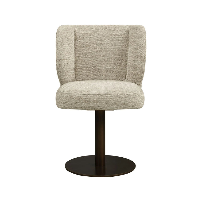 Drehbarer Essstuhl Fiona in natural softweave von Richmond Interiors – Bild 3