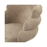 Drehbarer Essstuhl Kayla in mocca boldweave, 62x62x81 cm von Richmond Interiors – Bild 6