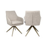 Drehbarer Essstuhl Lisonne in cayenne brown von Richmond Interiors – Bild 1