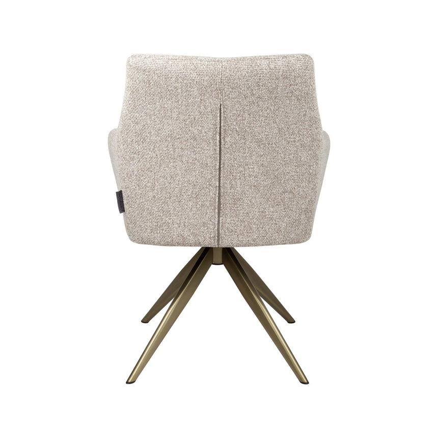 Drehbarer Essstuhl Lisonne in cayenne brown von Richmond Interiors – Bild 5