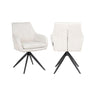 Drehbarer Essstuhl Lisonne in cream fusion von Richmond Interiors – Bild 1