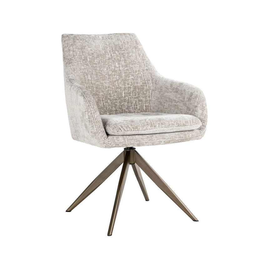 Drehbarer Essstuhl Lisonne in pearl island von Richmond Interiors – Bild 3