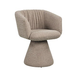 Drehbarer Essstuhl Madeline in mocca chunky, 61x59x77 cm von Richmond Interiors – Bild 3