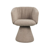 Drehbarer Essstuhl Madeline in mocca chunky, 61x59x77 cm von Richmond Interiors – Bild 4