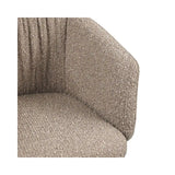 Drehbarer Essstuhl Madeline in mocca chunky, 61x59x77 cm von Richmond Interiors – Bild 8