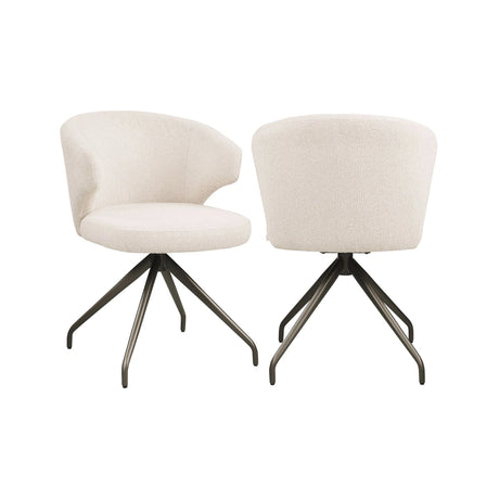 Drehbarer Essstuhl Milly in biscotti von Richmond Interiors – Bild 1