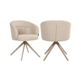 Drehbarer Essstuhl Olivia in biscotti von Richmond Interiors – Bild 1