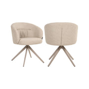 Drehbarer Essstuhl Olivia in biscotti von Richmond Interiors – Bild 1