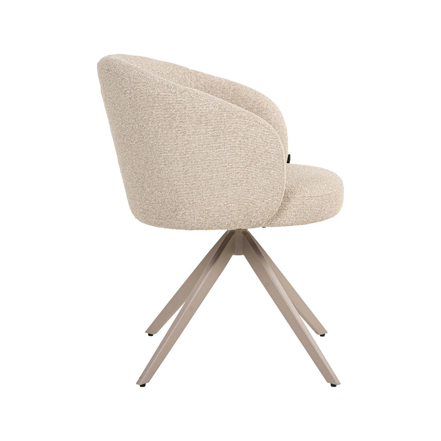 Drehbarer Essstuhl Olivia in biscotti von Richmond Interiors – Bild 4