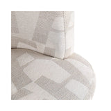 Drehbarer Essstuhl Rochenne auf Rollen in beige graffic von Richmond Interiors – Bild 7
