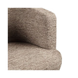 Drehbarer Essstuhl Rochenne auf Rollen in mocca linear von Richmond Interiors – Bild 7