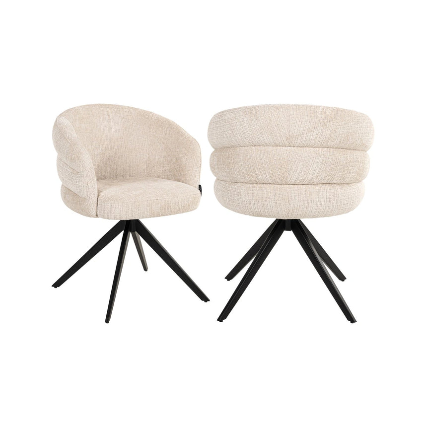 Drehbarer Essstuhl Serenity flammhemmend von Richmond Interiors – Bild 1