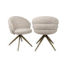 Drehbarer Essstuhl Zendaya in cayenne brown von Richmond Interiors – Bild 1