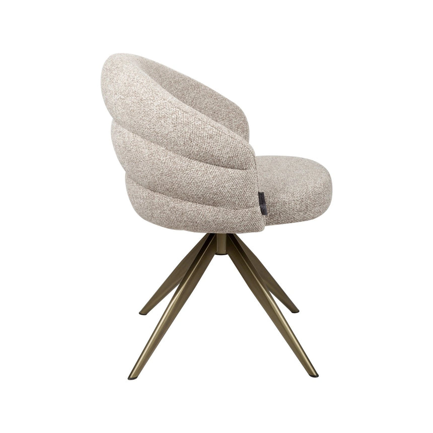 Drehbarer Essstuhl Zendaya in cayenne brown von Richmond Interiors – Bild 4