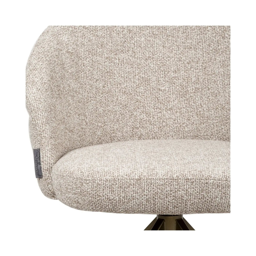 Drehbarer Essstuhl Zendaya in cayenne brown von Richmond Interiors – Bild 6