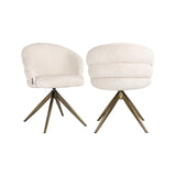 Drehbarer Essstuhl Zendaya in niagara beige von Richmond Interiors – Bild 1