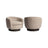 Drehbarer Sessel Colmar in natural chunky, 86x79x67 cm von Richmond Interiors – Bild 1