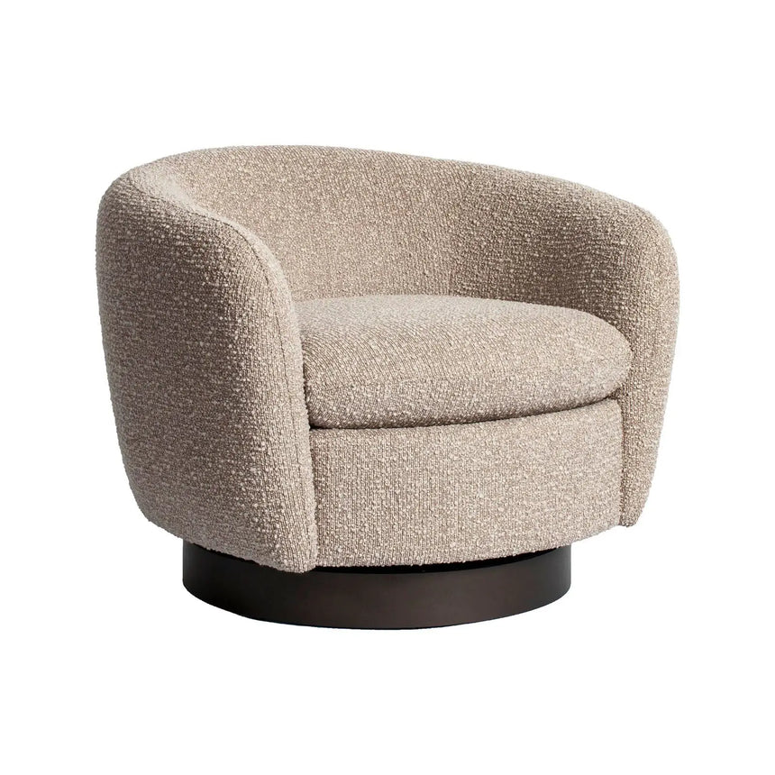 Drehbarer Sessel Colmar in natural chunky, 86x79x67 cm von Richmond Interiors – Bild 3