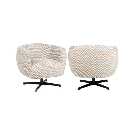 Drehbarer Sessel Estelle, 83x81 cm von Richmond Interiors – Bild 1