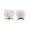 Drehbarer Sessel Estelle in beige blockweave, 83x81x76 cm von Richmond Interiors – Bild 1