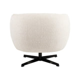Drehbarer Sessel Estelle in beige blockweave, 83x81x76 cm von Richmond Interiors – Bild 4