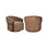 Drehbarer Sessel Marina mit flammhemmendem Bezug in brown blockweave, 86x81x76 cm von Richmond Interiors – Bild 1