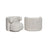 Drehbarer Sessel Talley in cream tweed, 87x80x67 cm von Richmond Interiors – Bild 1