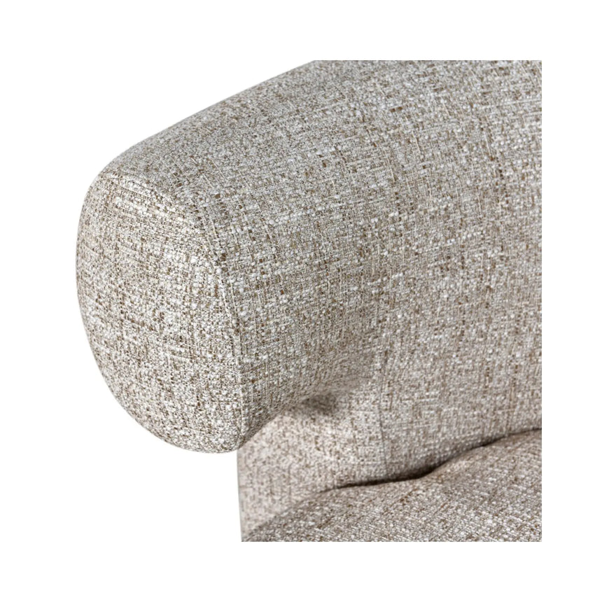 Drehbarer Sessel Talley in cream tweed, 87x80x67 cm von Richmond Interiors – Bild 7