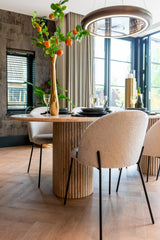 Essstuhl Alyssa in cream fusion als 2er-Set von Richmond Interiors – Bild 10