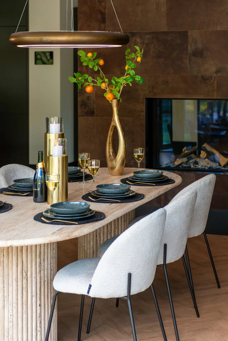 Essstuhl Alyssa in cream fusion als 2er-Set von Richmond Interiors – Bild 11