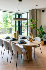 Essstuhl Alyssa in cream fusion als 2er-Set von Richmond Interiors – Bild 2