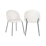 Essstuhl Alyssa in cream fusion als 2er-Set von Richmond Interiors – Bild 3