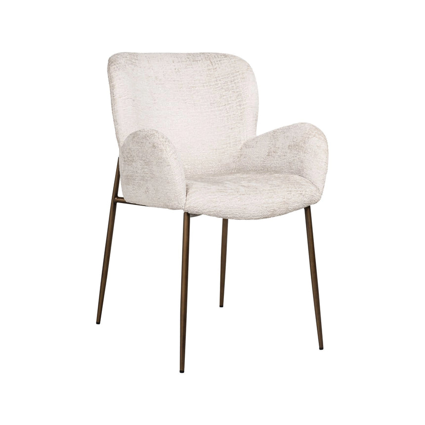 Essstuhl Amber mit flammhemmendem Bezug in cream fusion von Richmond Interiors – Bild 3