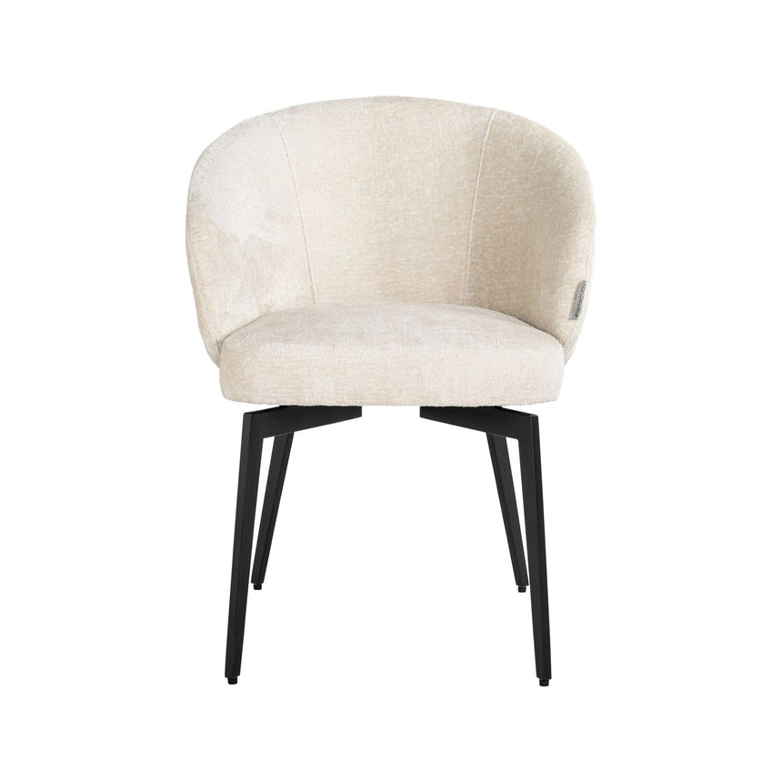 Essstuhl Amphara mit flammhemmendem Bezug in Samt oder Chenille von Richmond Interiors – Bild 5
