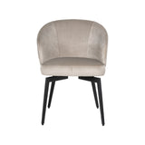 Essstuhl Amphara mit flammhemmendem Bezug in khaki velvet von Richmond Interiors – Bild 5