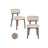 Essstuhl Basker im 2er-Set von Richmond Interiors – Bild 1