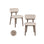 Essstuhl Basker im 2er-Set von Richmond Interiors – Bild 1
