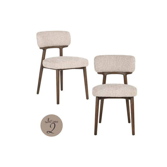 Essstuhl Basker im 2er-Set von Richmond Interiors – Bild 1