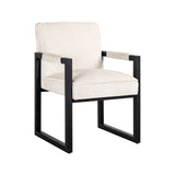 Essstuhl Beck in white chenille von Richmond Interiors – Bild 2