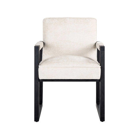 Essstuhl Beck in white chenille von Richmond Interiors – Bild 5