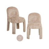 Essstuhl Brandi in lovely beige als 2er-Set, 51x60x85 cm von Richmond Interiors – Bild 1