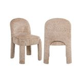 Essstuhl Brandi in lovely beige als 2er-Set, 51x60x85 cm von Richmond Interiors – Bild 2
