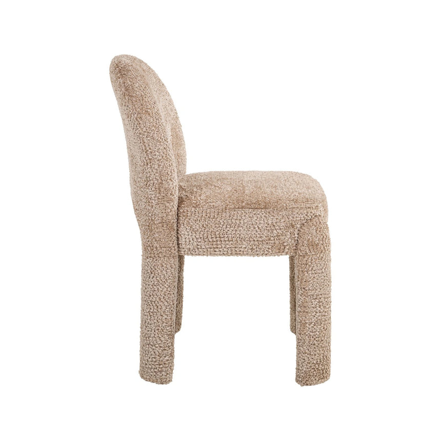 Essstuhl Brandi in lovely beige als 2er-Set, 51x60x85 cm von Richmond Interiors – Bild 4