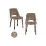 Essstuhl Cecilia in Niagara Stone, flammhemmend, 2er-Set von Richmond Interiors – Bild 1