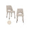 Essstuhl Cecilia in Trendy Nature oder Niagara Stone, 2er-Set von Richmond Interiors – Bild 1