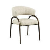Essstuhl Charda in beige angora von Richmond Interiors – Bild 2