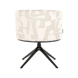 Essstuhl Cheyenne mit Drehfunktion in beige graffic von Richmond Interiors – Bild 5