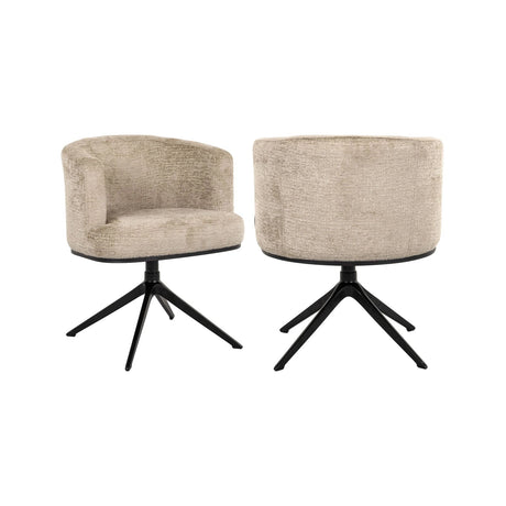 Essstuhl Cheyenne mit Drehfunktion in desert fusion von Richmond Interiors – Bild 1