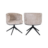 Essstuhl Cheyenne mit Drehfunktion in lovely beige von Richmond Interiors – Bild 1
